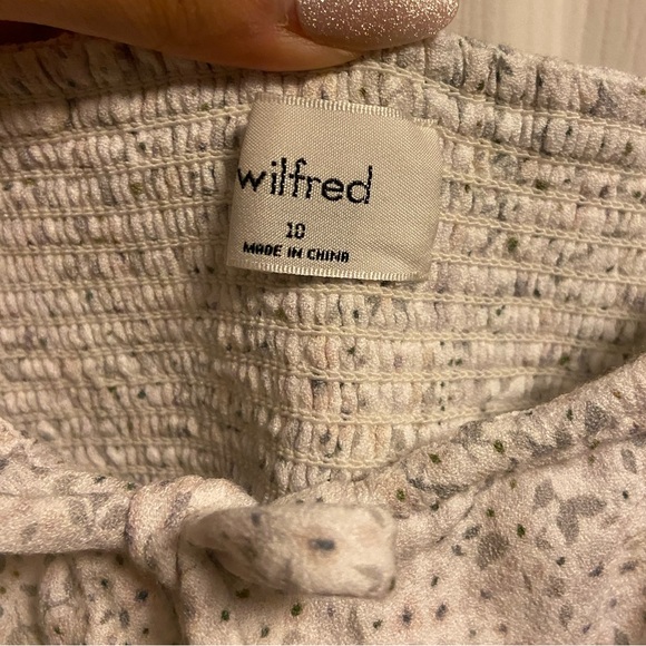 Aritzia Wilfred floral bellow mini dress - Picture 4 of 5